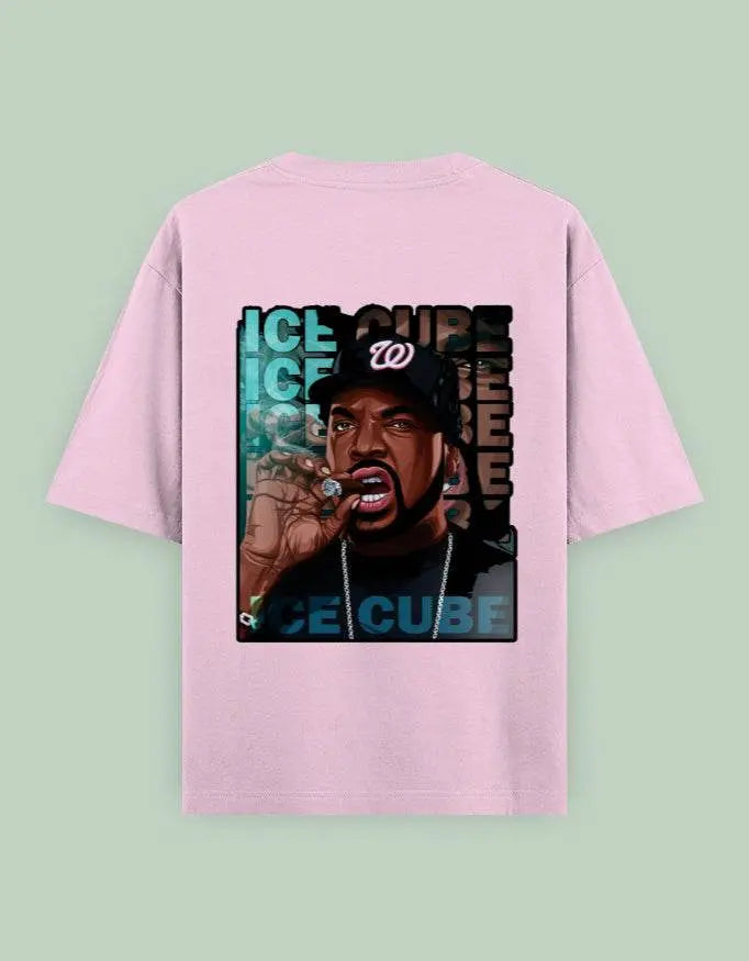 Ice Cube Oversized Graphic T-Shirt – Iconic Rap Legend Streetwear Baklol Wear