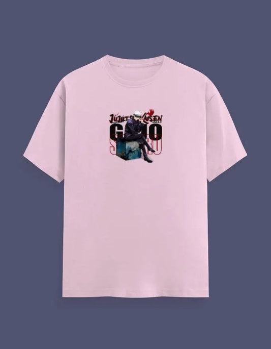 Jujutsu Kaisen Gojo Graphic Unisex Classic Crew T-Shirt Baklol Wear