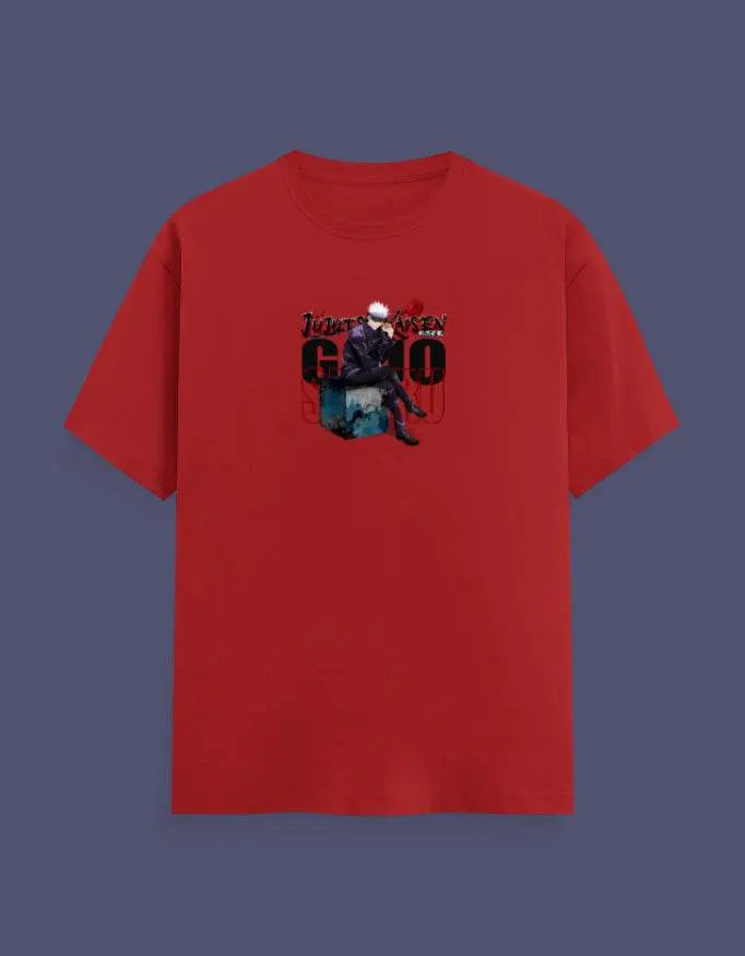 Jujutsu Kaisen Gojo Graphic Unisex Classic Crew T-Shirt Baklol Wear