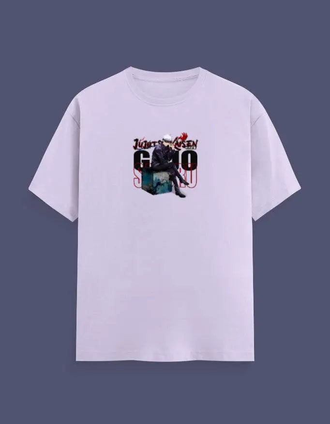 Jujutsu Kaisen Gojo Graphic Unisex Classic Crew T-Shirt Baklol Wear