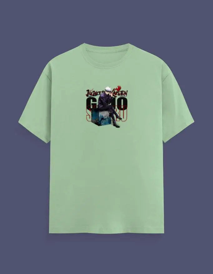 Jujutsu Kaisen Gojo Graphic Unisex Classic Crew T-Shirt Baklol Wear