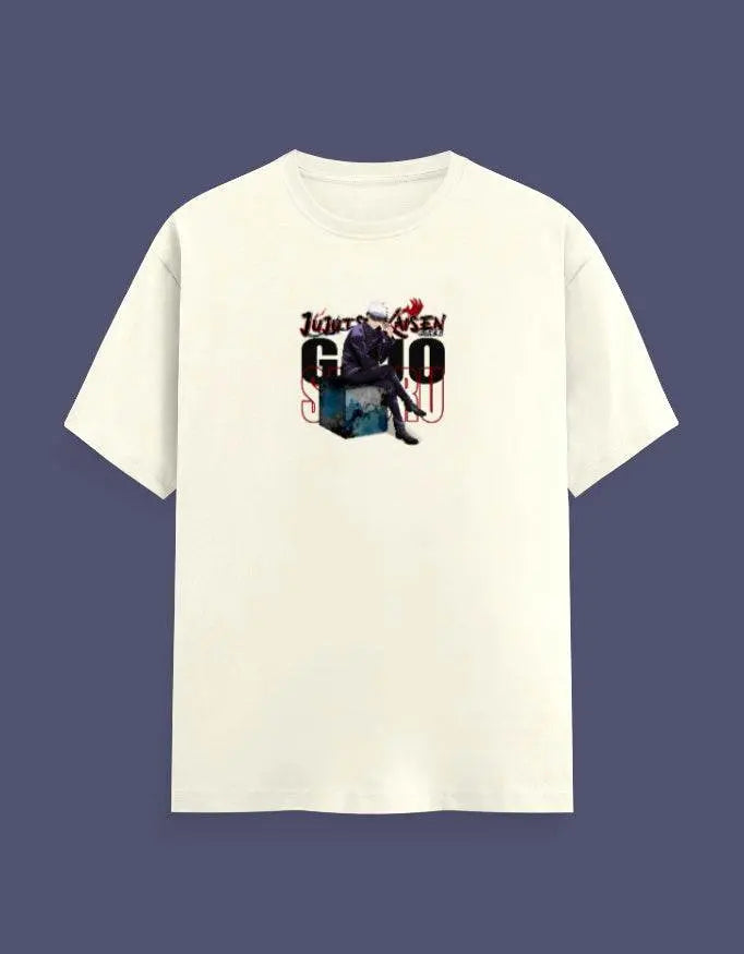 Jujutsu Kaisen Gojo Graphic Unisex Classic Crew T-Shirt Baklol Wear