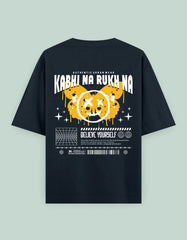 Kabhi Na Rukh Na Back Printed Oversized T-Shirt for Men & Women Baklol Wear