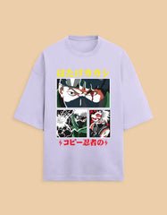 Kakashi Hatake Premium Oversized Tshirt Baklol Wear