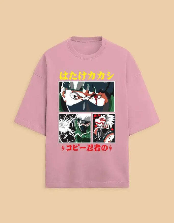 Kakashi Hatake Premium Oversized Tshirt Baklol Wear