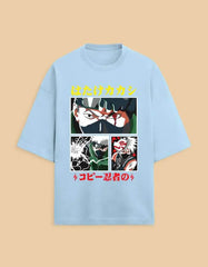 Kakashi Hatake Premium Oversized Tshirt Baklol Wear