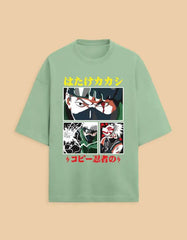 Kakashi Hatake Premium Oversized Tshirt Baklol Wear