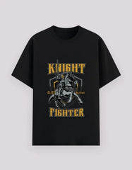 Knight Fighter Graphic T-Shirt – Elite Medieval Warrior Military Tee for Men Baklol Wear