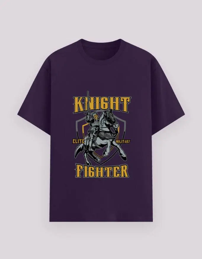 Knight Fighter Graphic T-Shirt – Elite Medieval Warrior Military Tee for Men Baklol Wear