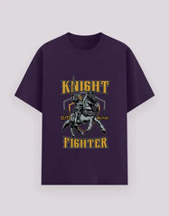 Knight Fighter Graphic T-Shirt – Elite Medieval Warrior Military Tee for Men Baklol Wear