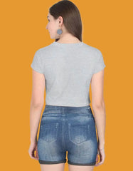 Lazy But Crazy Crop Top Baklol Wear