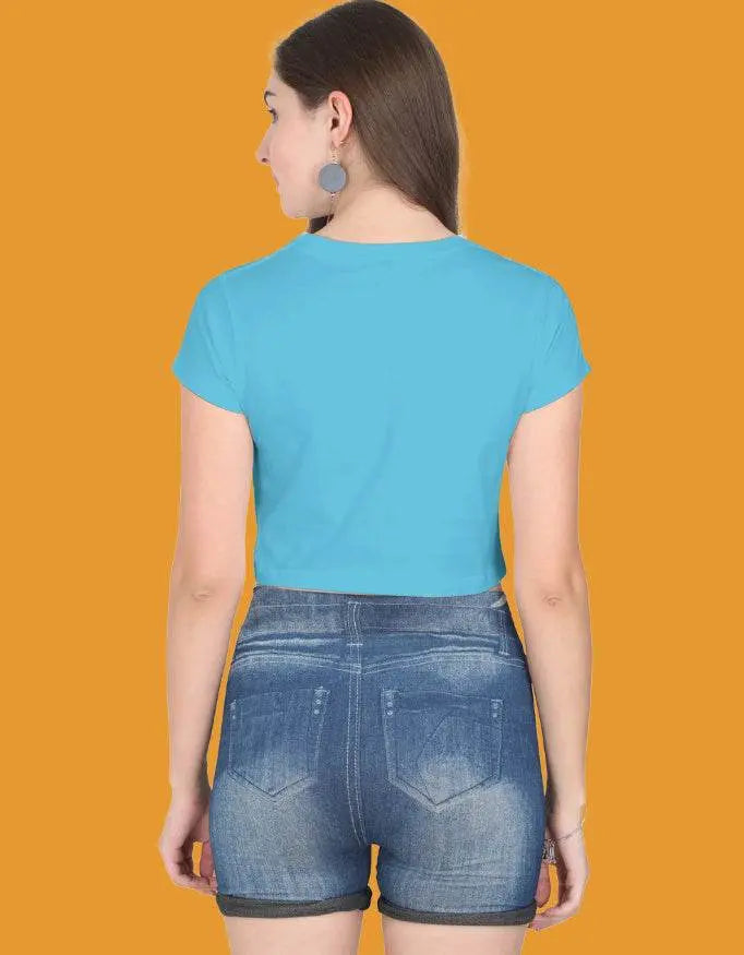 Lazy But Crazy Crop Top Baklol Wear