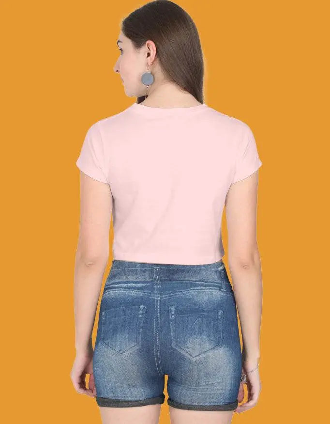 Lazy But Crazy Crop Top Baklol Wear