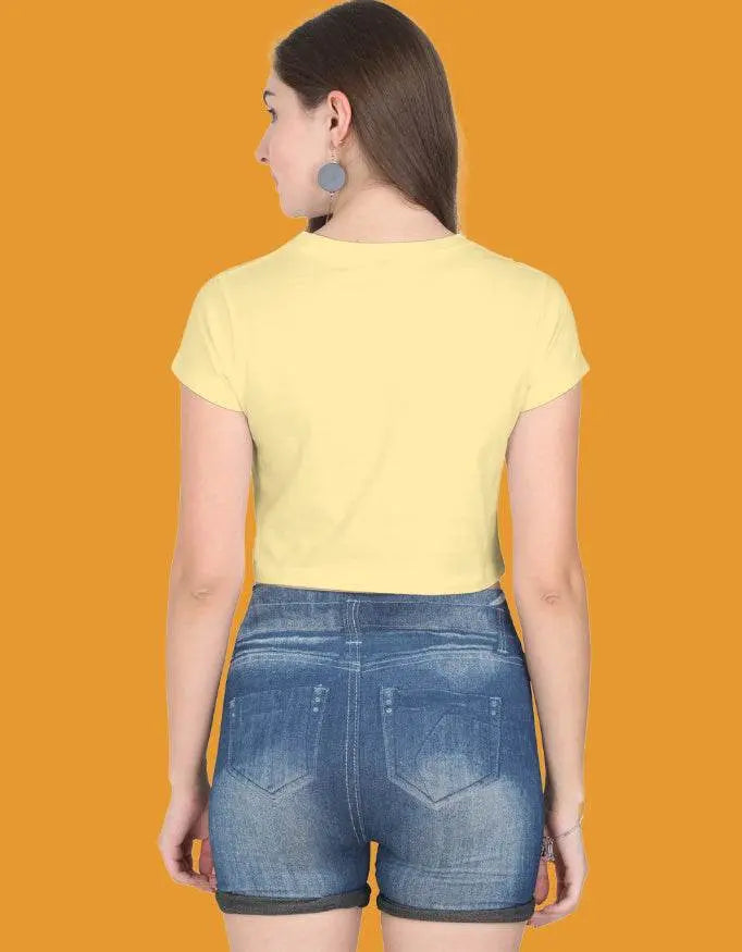 Lazy But Crazy Crop Top Baklol Wear