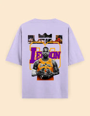LeBron James Oversized Graphic T-Shirt – Basketball Legend Fan Apparel Baklol Wear