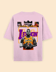 LeBron James Oversized Graphic T-Shirt – Basketball Legend Fan Apparel Baklol Wear