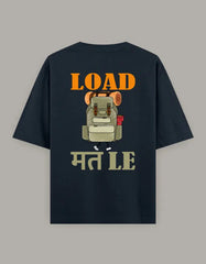 Load Mat Le Back Print Oversized T-Shirt Baklol Wear