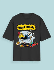 Mast Maula Oversized Graphic T-Shirt for Men & Women—Chill Vibes Baklol Wear