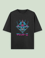 Mazinger Z Oversized T-Shirt | Retro Mecha Anime Graphic Tee - Baklol Wear