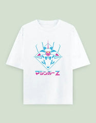 Mazinger Z Oversized T-Shirt | Retro Mecha Anime Graphic Tee - Baklol Wear