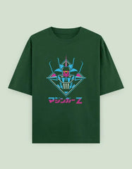 Mazinger Z Oversized T-Shirt | Retro Mecha Anime Graphic Tee - Baklol Wear