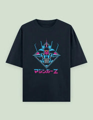 Mazinger Z Oversized T-Shirt | Retro Mecha Anime Graphic Tee - Baklol Wear