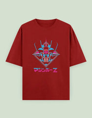 Mazinger Z Oversized T-Shirt | Retro Mecha Anime Graphic Tee - Baklol Wear