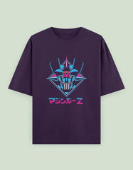 Mazinger Z Oversized T-Shirt | Retro Mecha Anime Graphic Tee - Baklol Wear