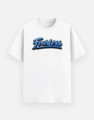 Men's Fearless Graphic T-Shirt – Motivational Streetwear, Bold Script Crew Neck Tee Baklol Wear