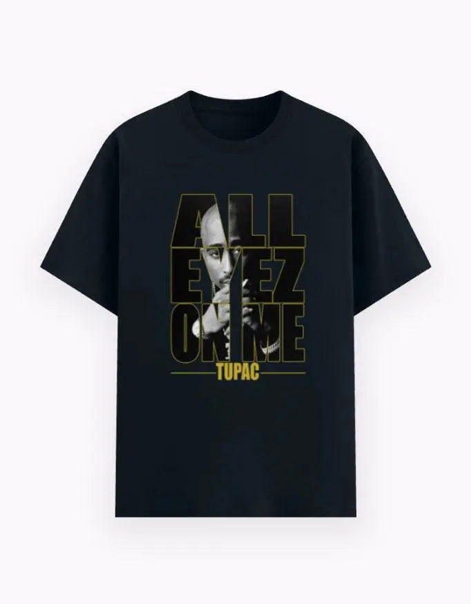 Men's Tupac Graphic T-Shirt – All Eyez On Me Hip Hop Rap Legend Tee Baklol Wear