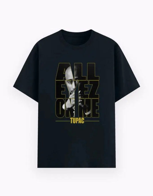 Men's Tupac Graphic T-Shirt – All Eyez On Me Hip Hop Rap Legend Tee Baklol Wear