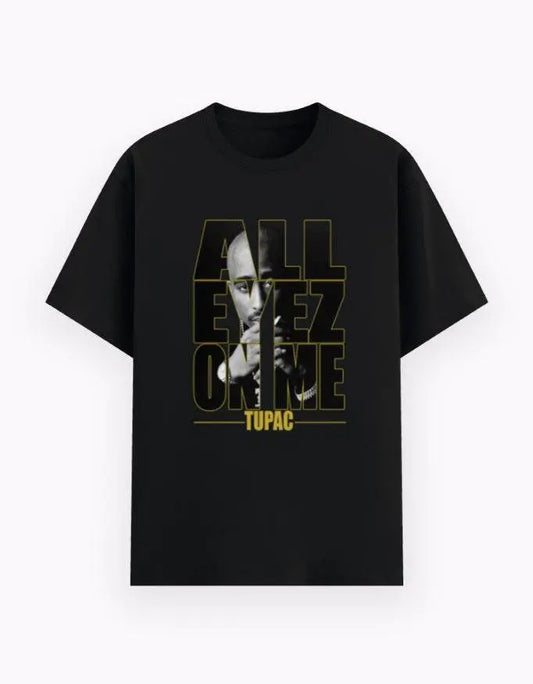 Men's Tupac Graphic T-Shirt – All Eyez On Me Hip Hop Rap Legend Tee Baklol Wear