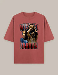 Michael Jordan Graphic Oversized Classic T-Shirt Baklol Wear