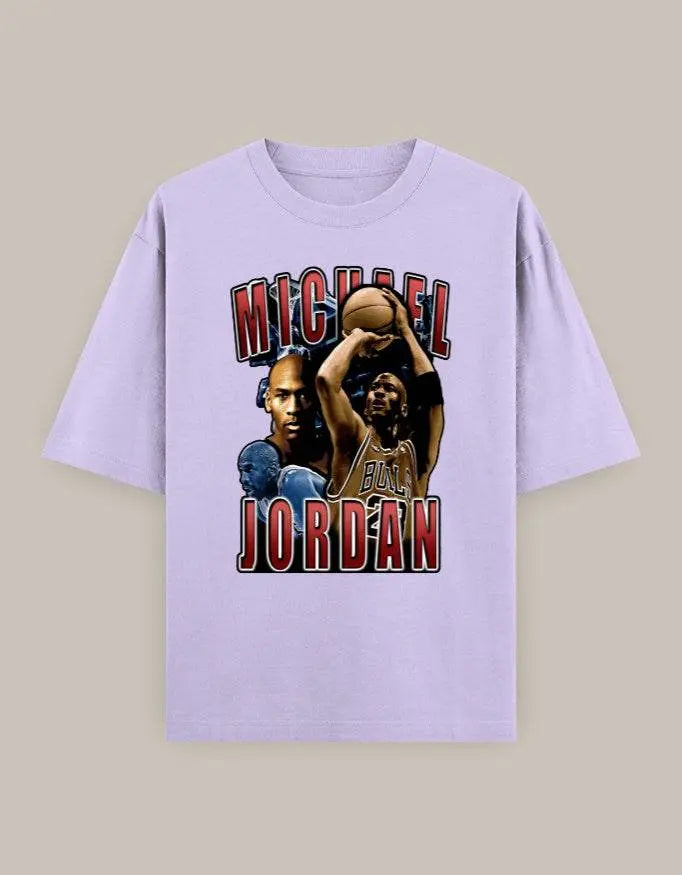 Michael Jordan Graphic Oversized Classic T-Shirt Baklol Wear