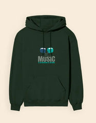 Music Medicine Unisex Graphic Hoodie Baklol Wear
