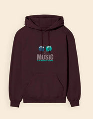 Music Medicine Unisex Graphic Hoodie Baklol Wear
