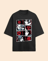 Naruto Sharingan Premium Oversized Tee Baklol Wear