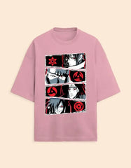 Naruto Sharingan Premium Oversized Tee Baklol Wear