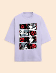 Naruto Sharingan Premium Oversized Tee Baklol Wear