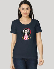 Nezuko Anime Graphic Women's Classic T-Shirt Baklol Wear