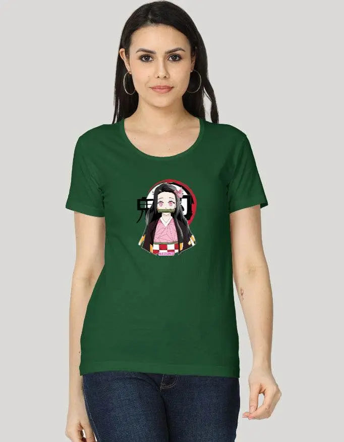 Nezuko Anime Graphic Women's Classic T-Shirt Baklol Wear
