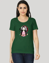 Nezuko Anime Graphic Women's Classic T-Shirt Baklol Wear