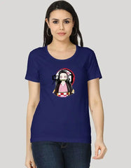 Nezuko Anime Graphic Women's Classic T-Shirt Baklol Wear