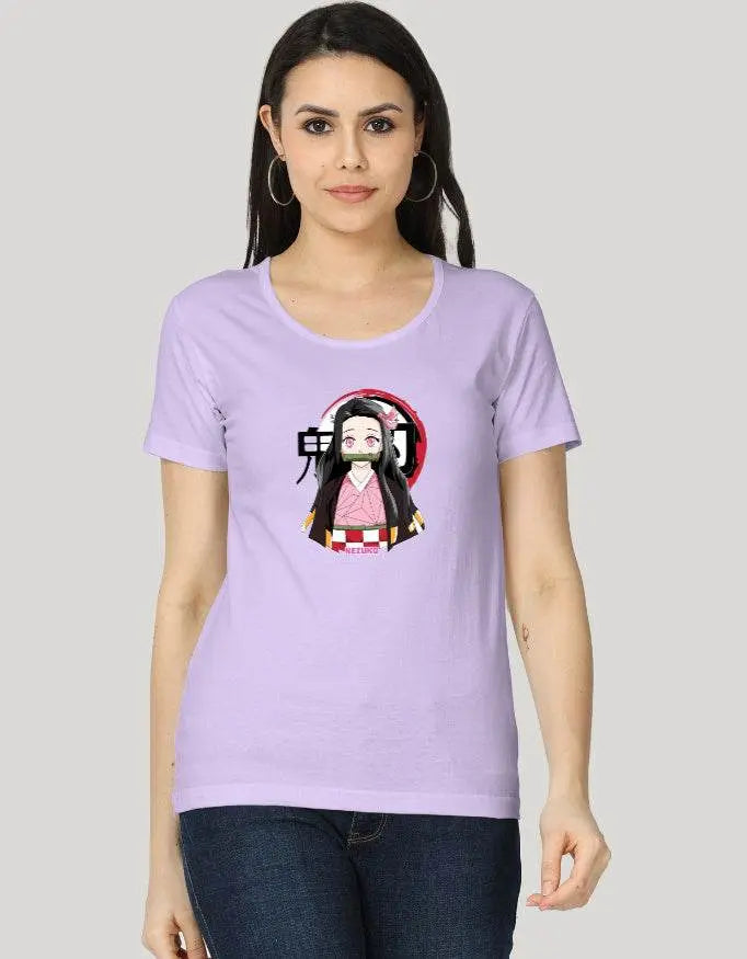 Nezuko Anime Graphic Women's Classic T-Shirt Baklol Wear