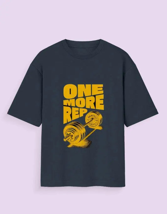 One More Rep Oversized T-Shirt Baklol Wear