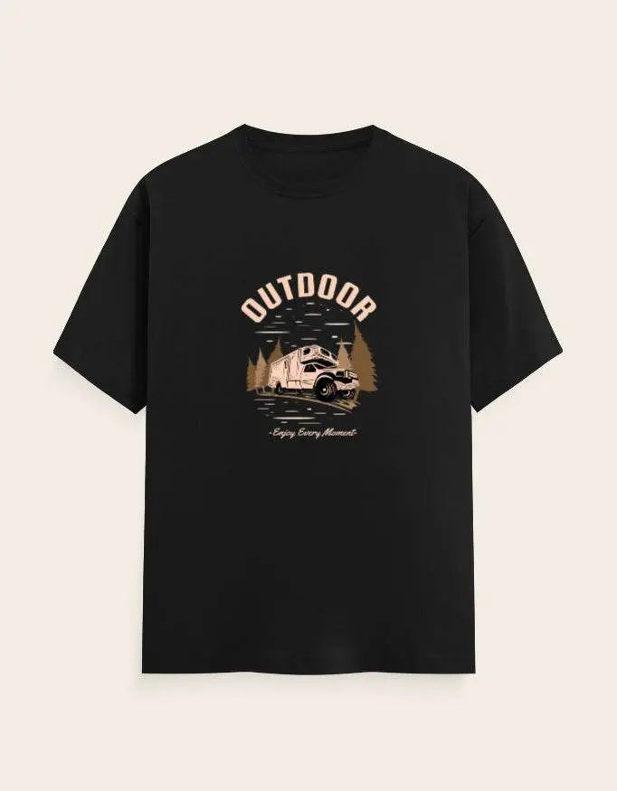 Premium Outdoor Adventure Unisex Classic Crew T-Shirt - Baklol Wear