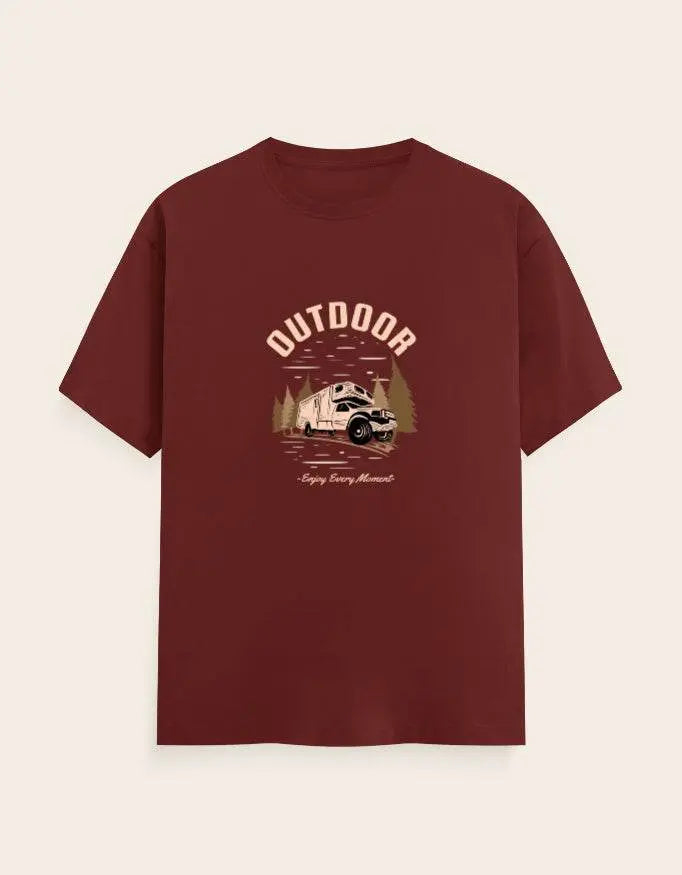 Premium Outdoor Adventure Unisex Classic Crew T-Shirt - Baklol Wear