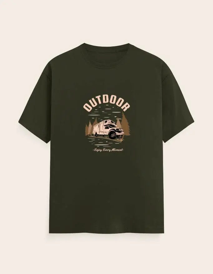 Premium Outdoor Adventure Unisex Classic Crew T-Shirt - Baklol Wear