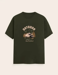 Premium Outdoor Adventure Unisex Classic Crew T-Shirt - Baklol Wear