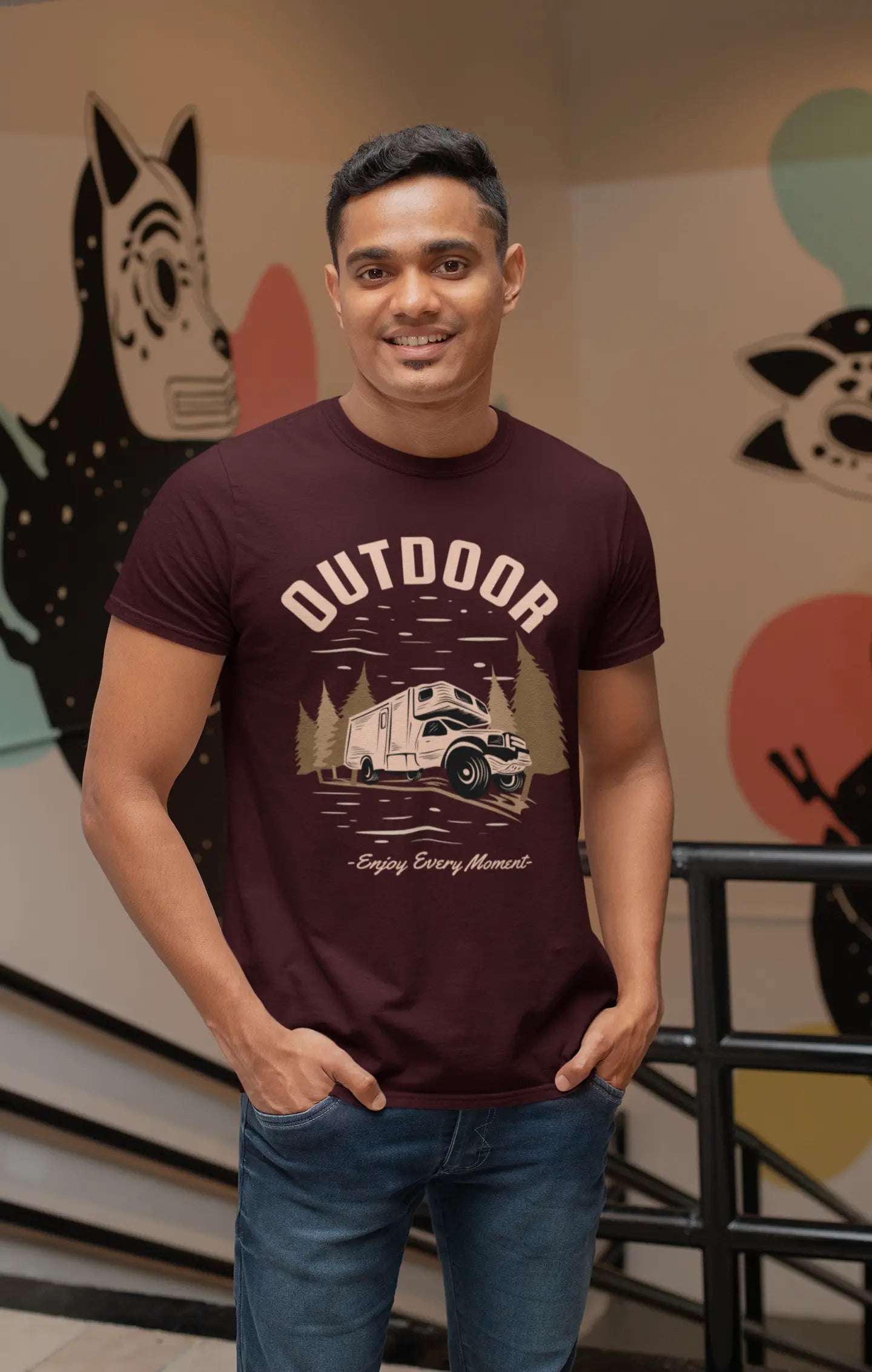 Premium Outdoor Adventure Unisex Classic Crew T-Shirt - Baklol Wear